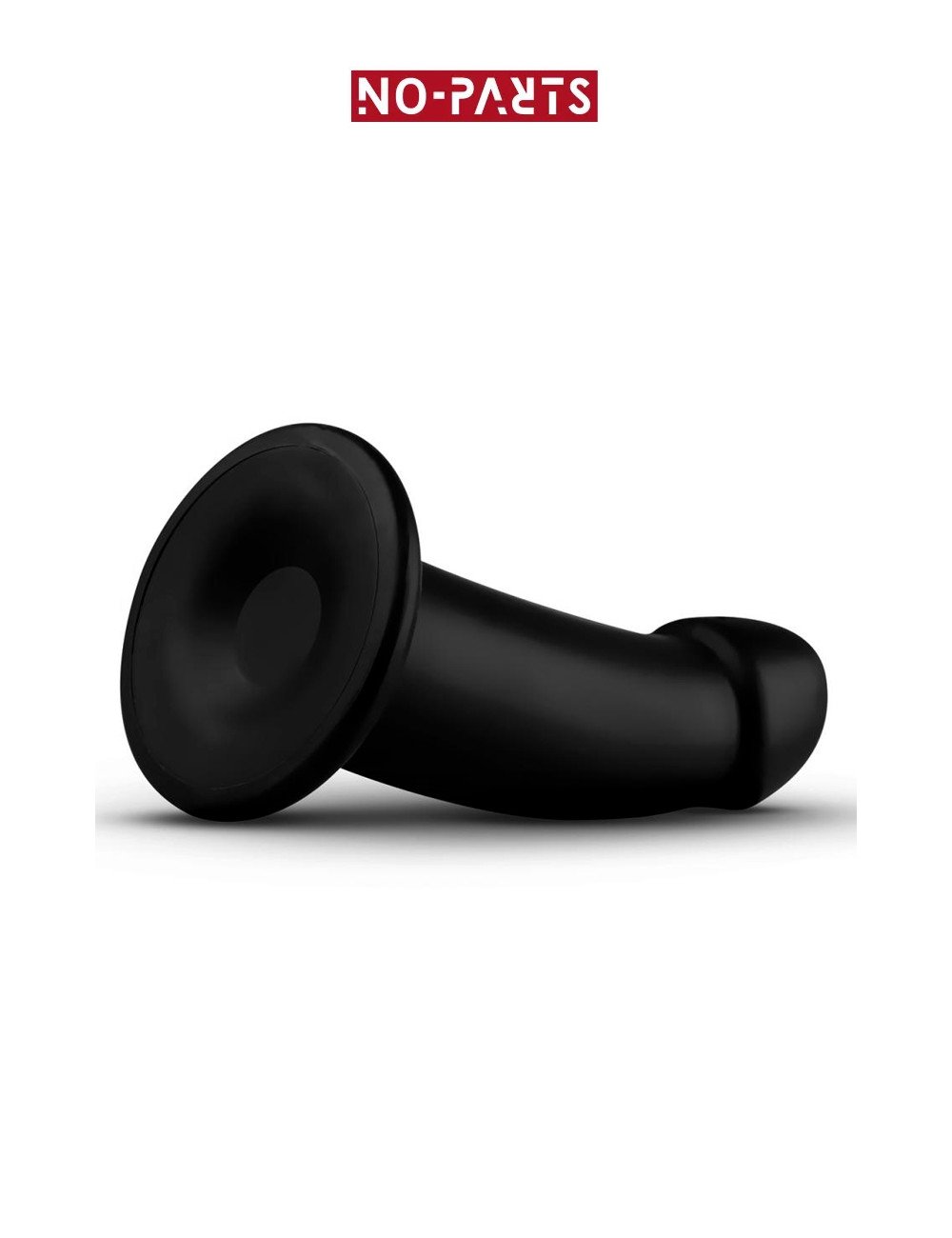 Gode ventouse noir Charlie 14,5 cm - No-Parts