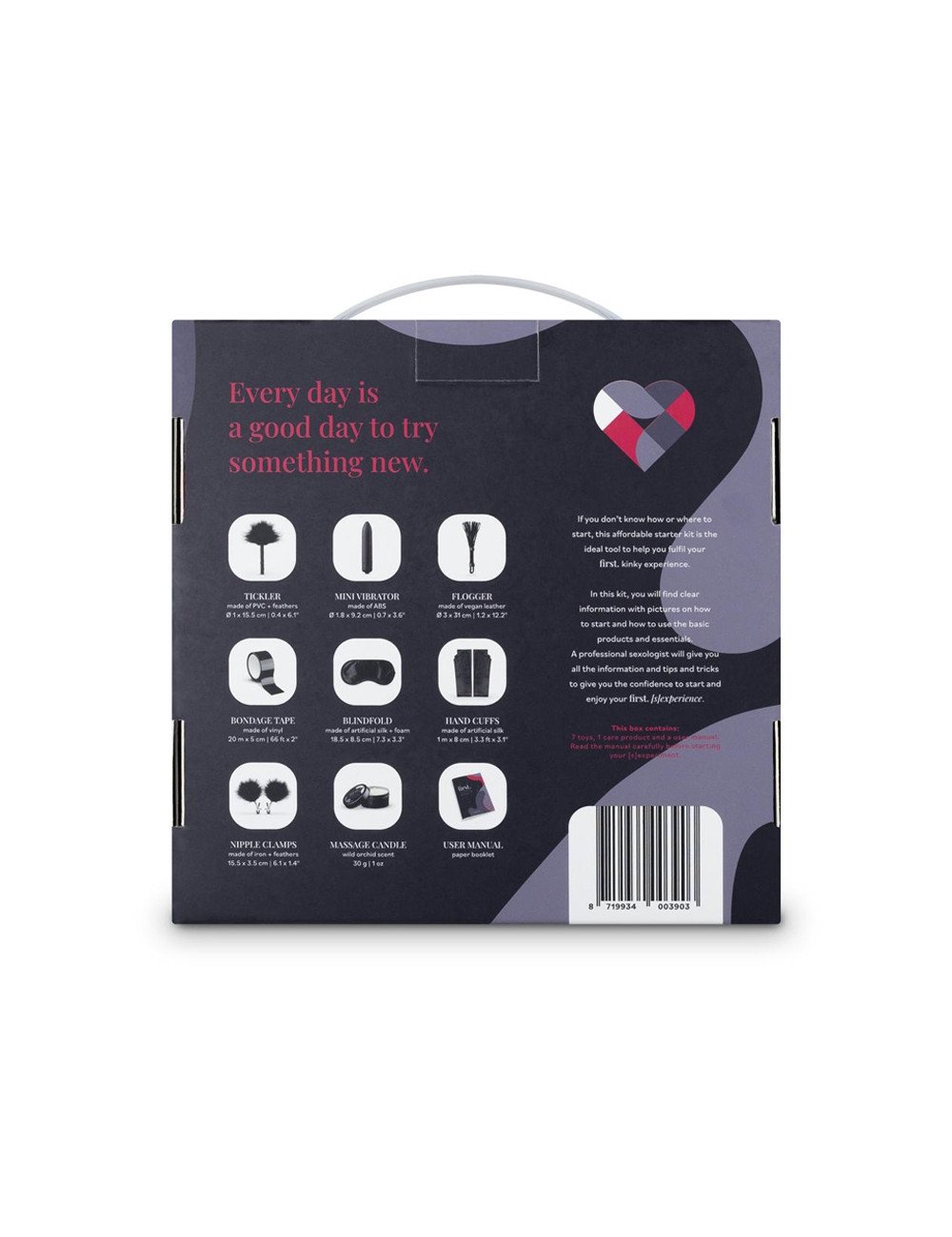 Coffret BDSM First Kinky Experience - Loveboxxx