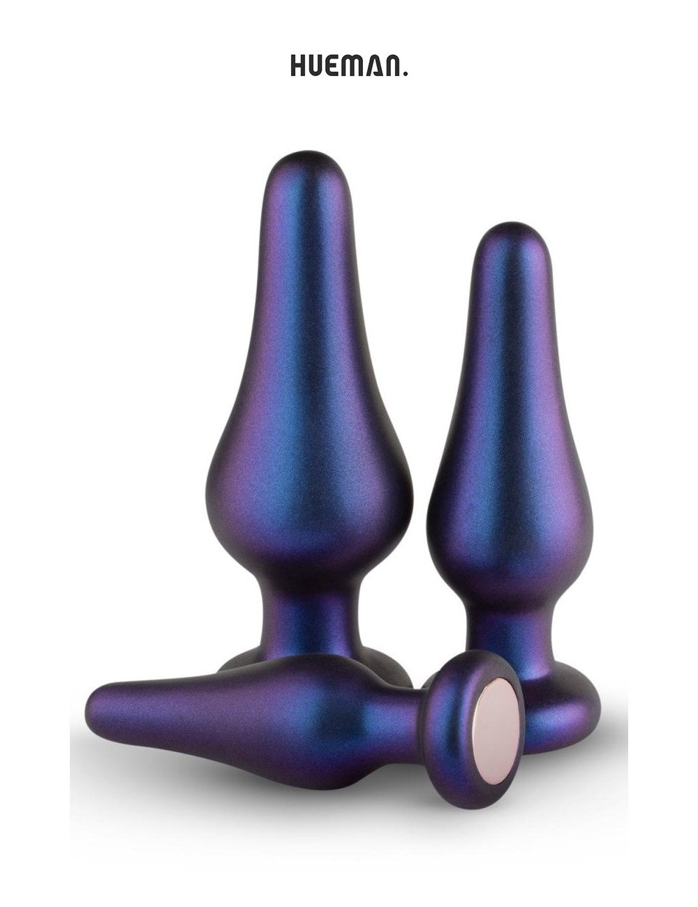 Kit 3 plugs anal Comet - Hueman