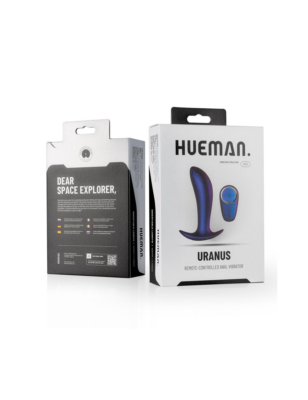 Plug vibrant télécommandé Uranus - Hueman