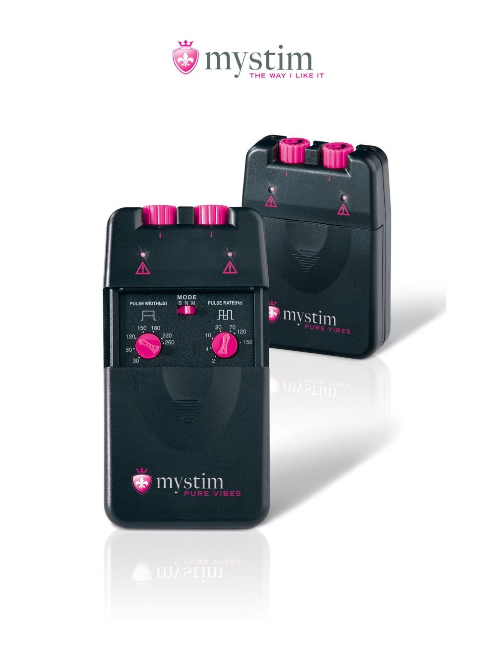 Malette électro-stimulation Pure Vibes 3 fonctions - Mystim