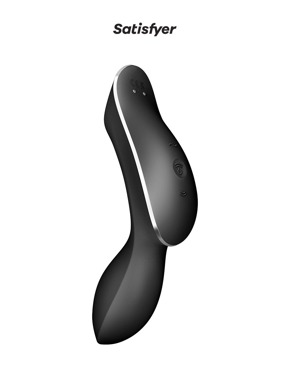 Vibro à air pulsé Curvy Trinity 2 noir - Satisfyer