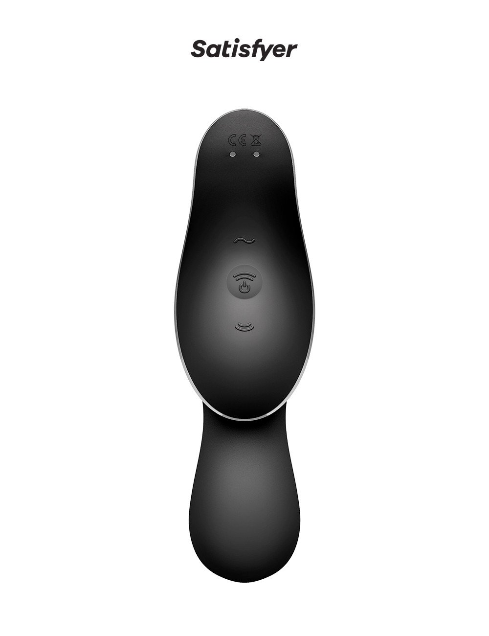 Vibro à air pulsé Curvy Trinity 2 noir - Satisfyer