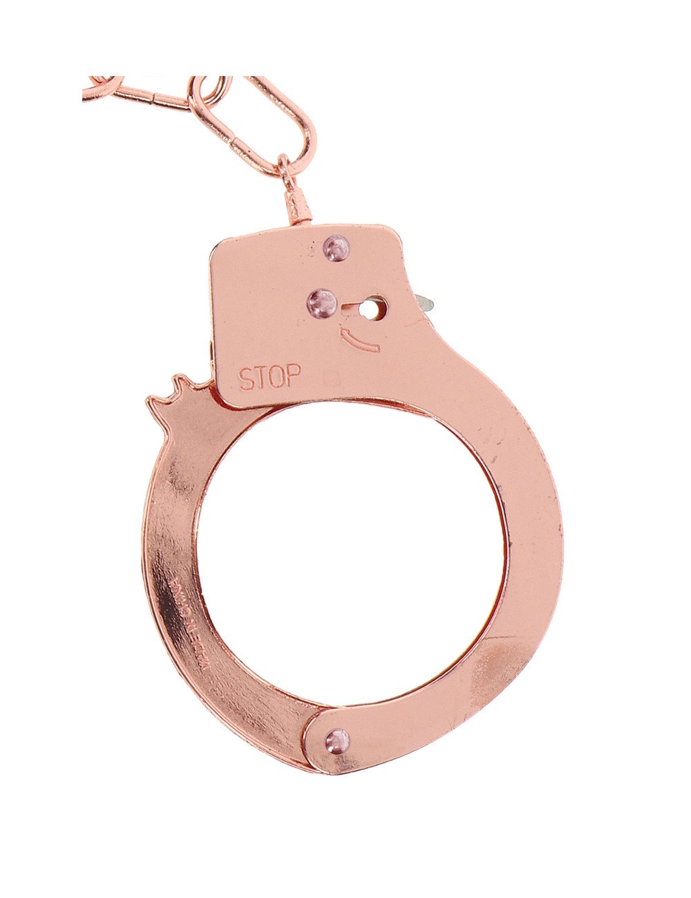 Menottes métal rose gold - Toy Joy