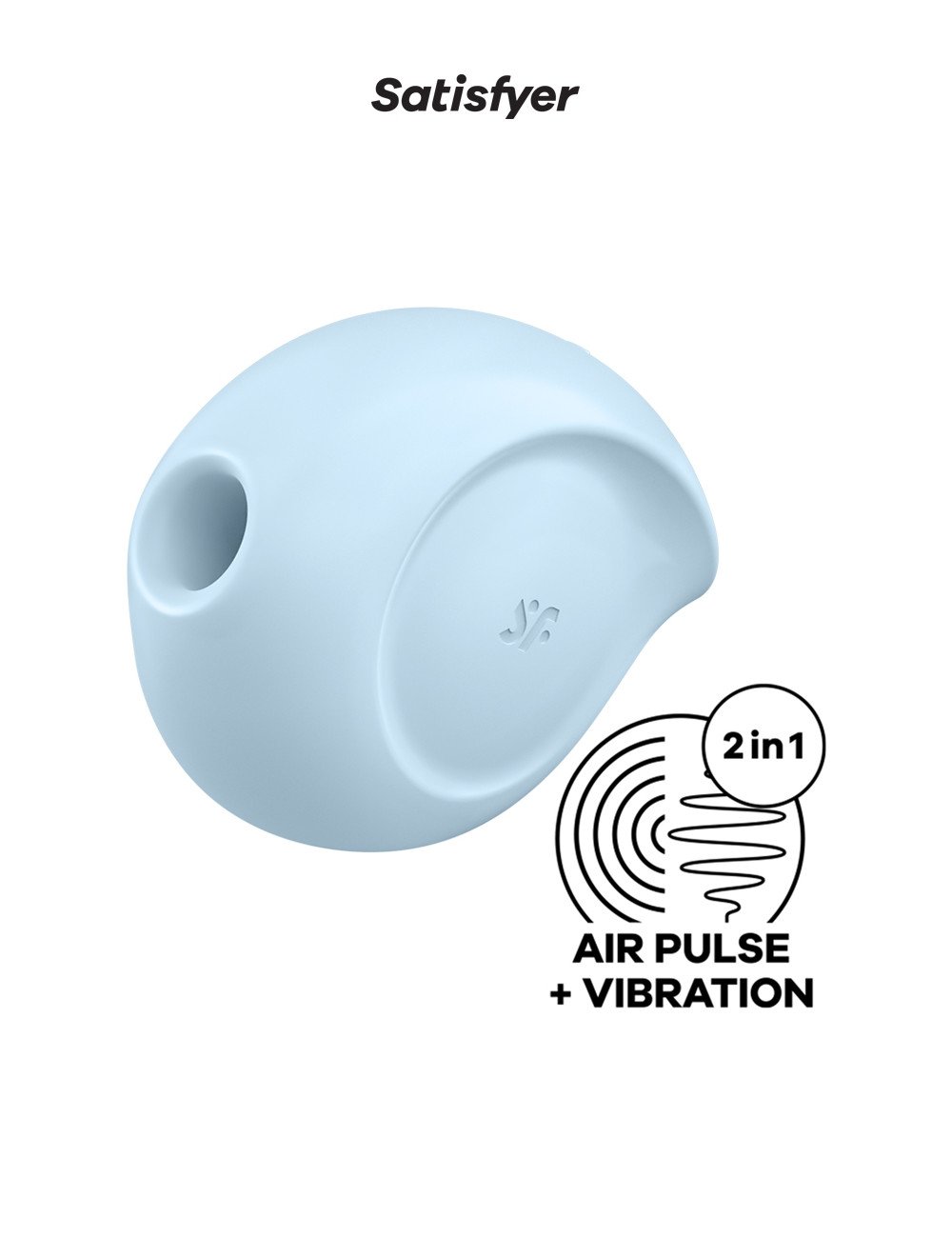 Double stimulateur Sugar Rush bleu - Satisfyer