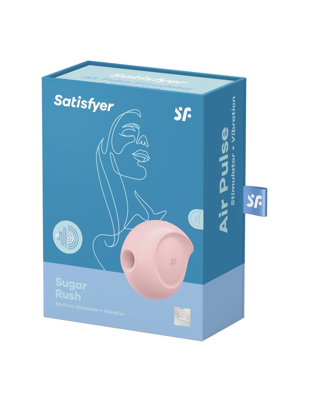 Double stimulateur Sugar Rush rose - Satisfyer