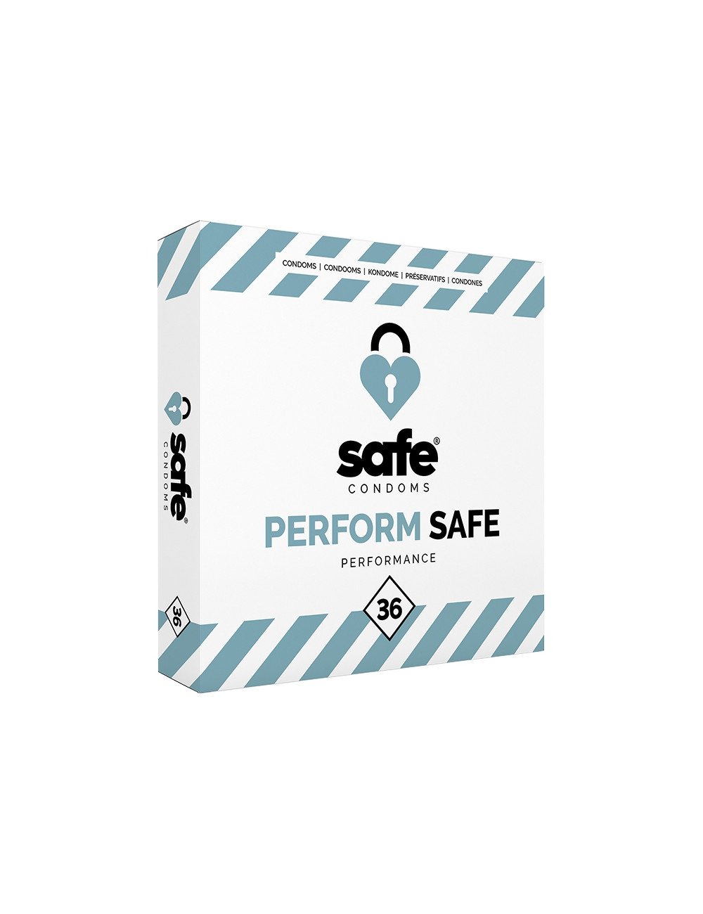 36 préservatifs Safe Performance
