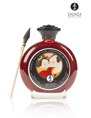Peinture de corps comestible - Shunga