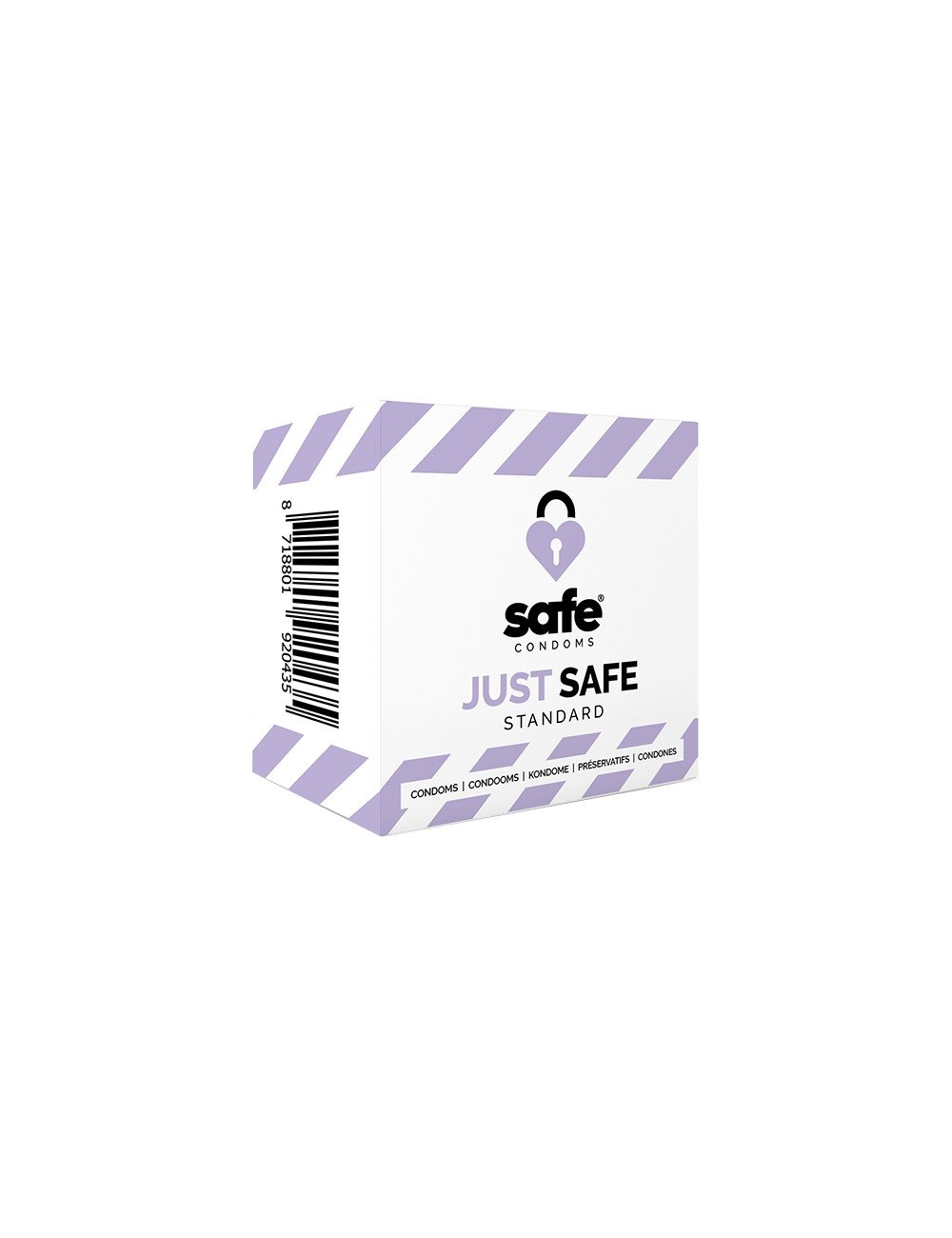 5 préservatifs Just Safe Standard