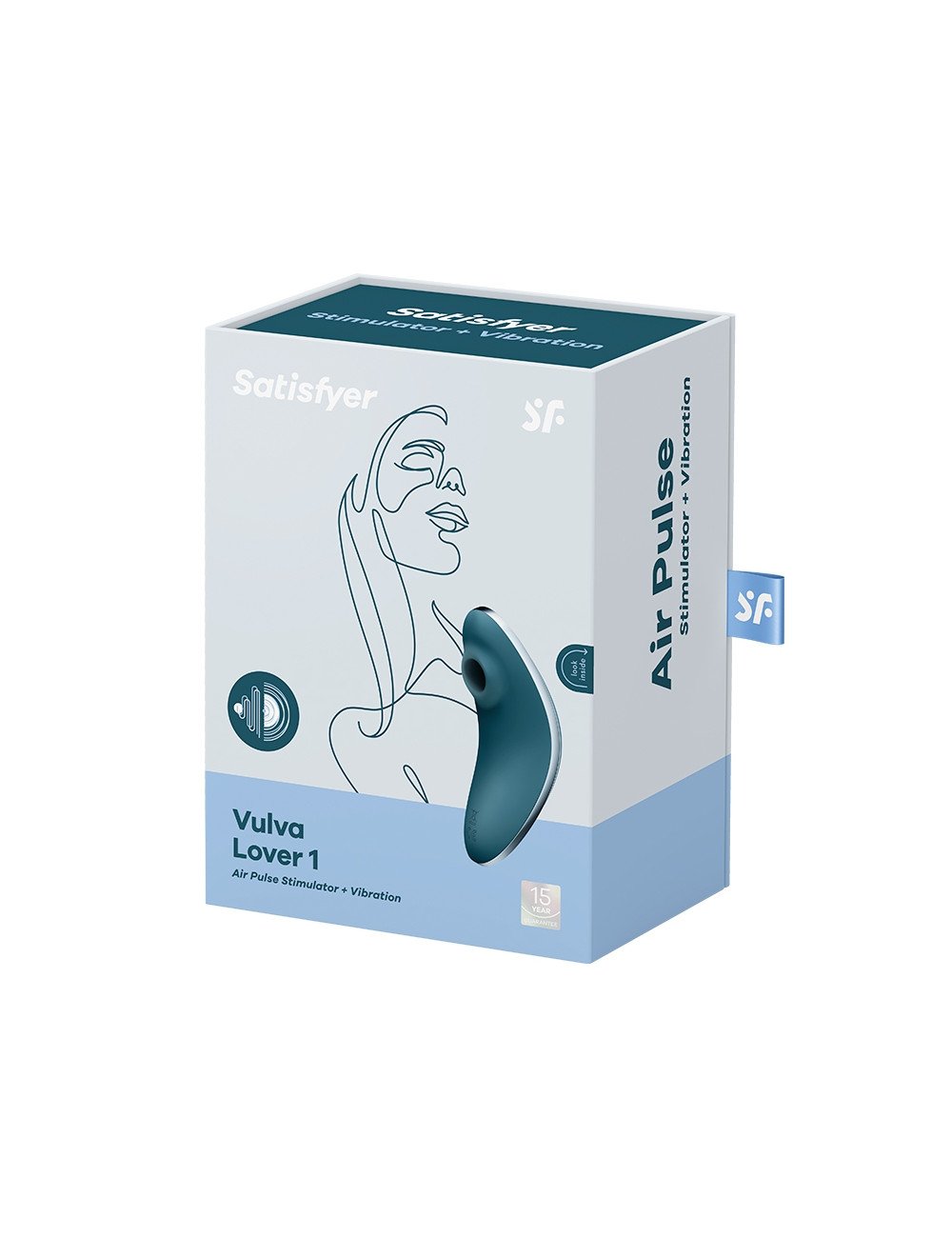 Double stimulateur Vulva Lover 1 bleu - Satisfyer