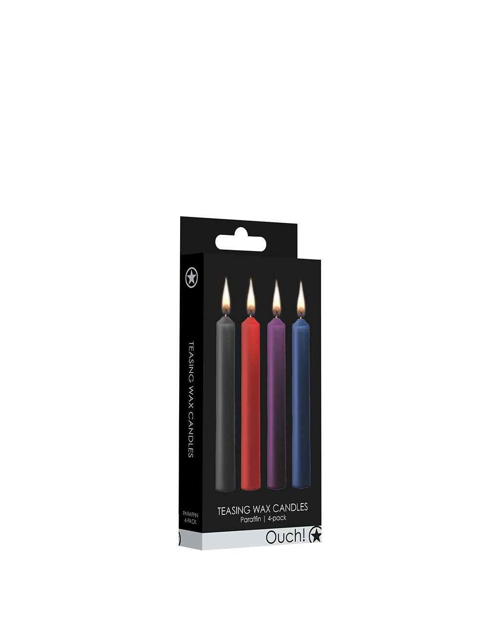 4 bougies SM colorées - Ouch!