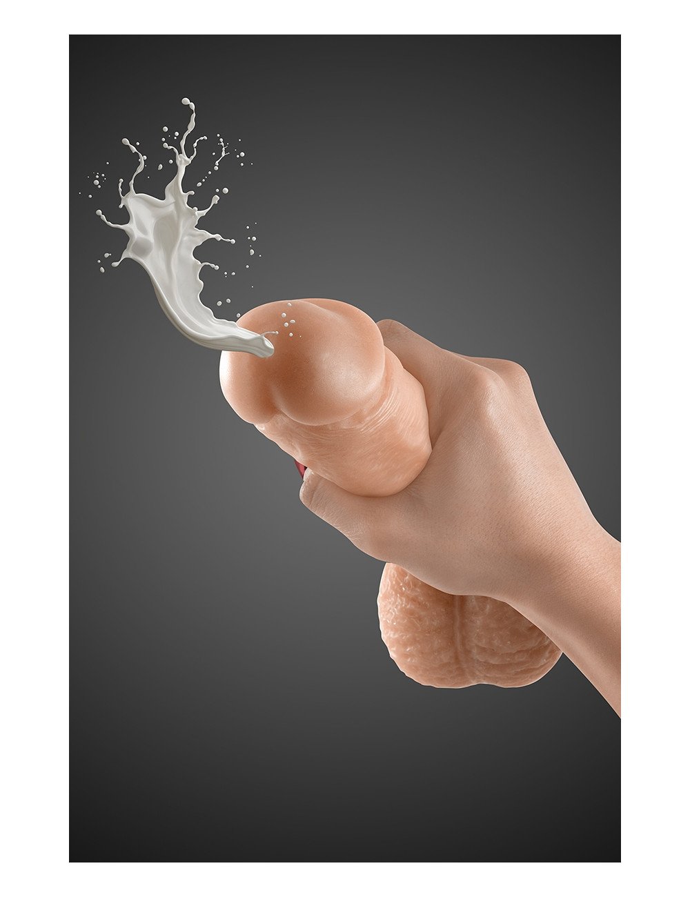 Gode éjaculateur Cum Kane 21,5cm - Real Body