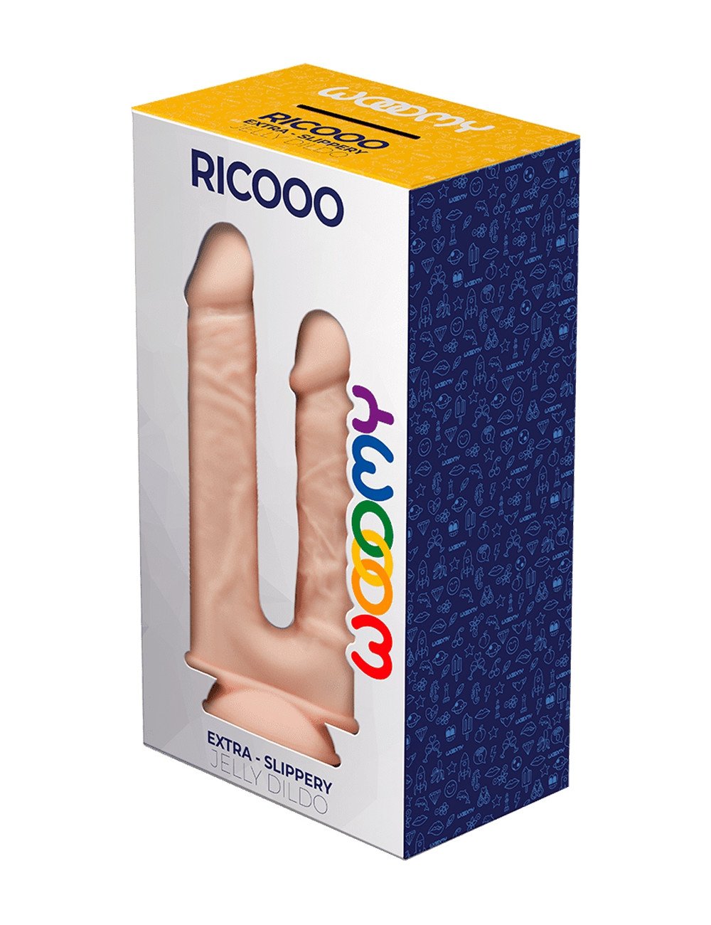 Gode double pénétration Ricooo - Wooomy