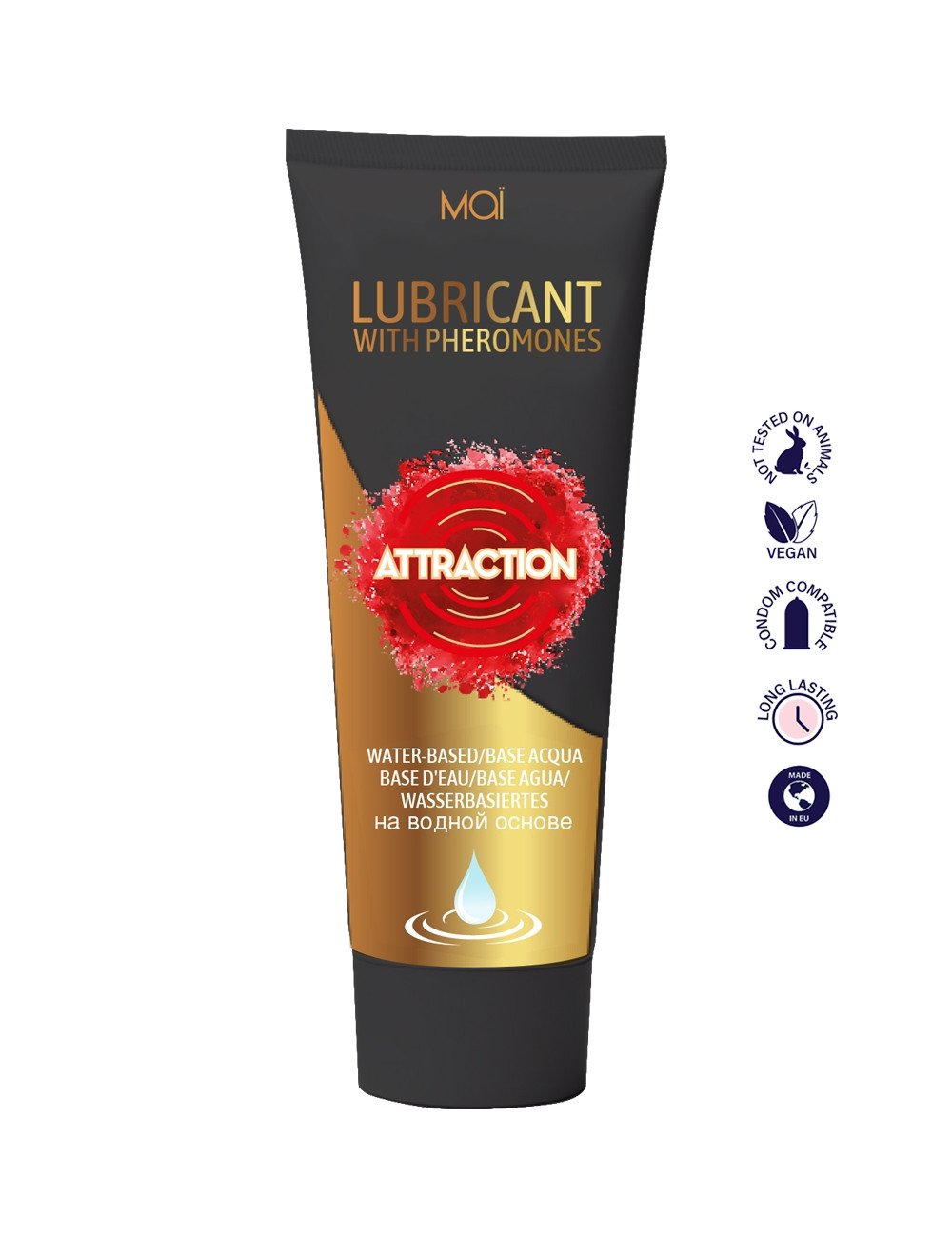Lubrifiant neutre aux phéromones - Attraction