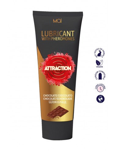 Lubrifiant chocolat aux phéromones - Attraction