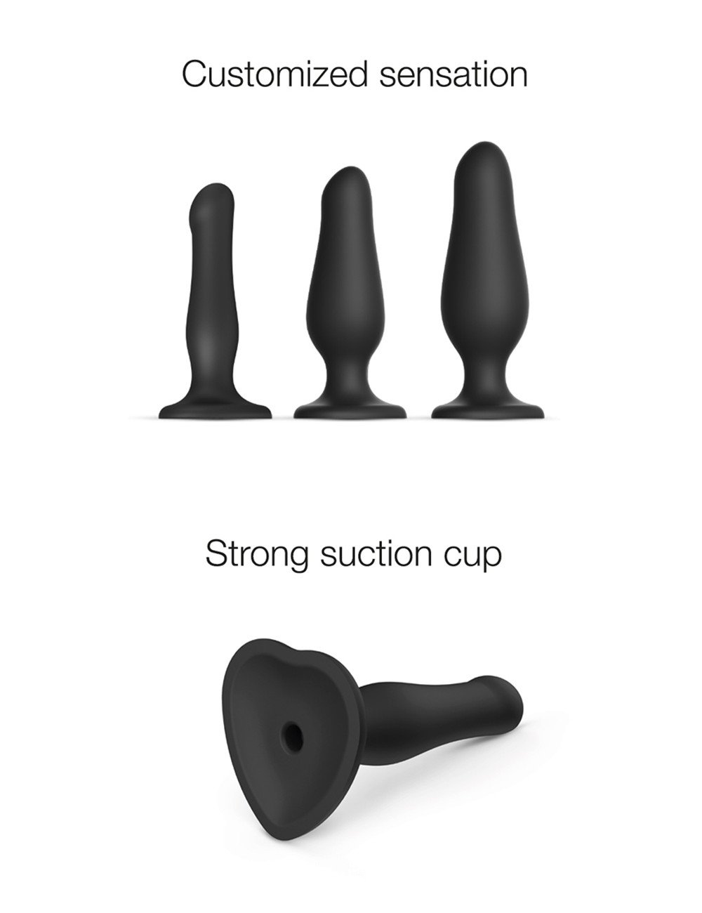 Dildo plug gonflable - Strap-On-Me